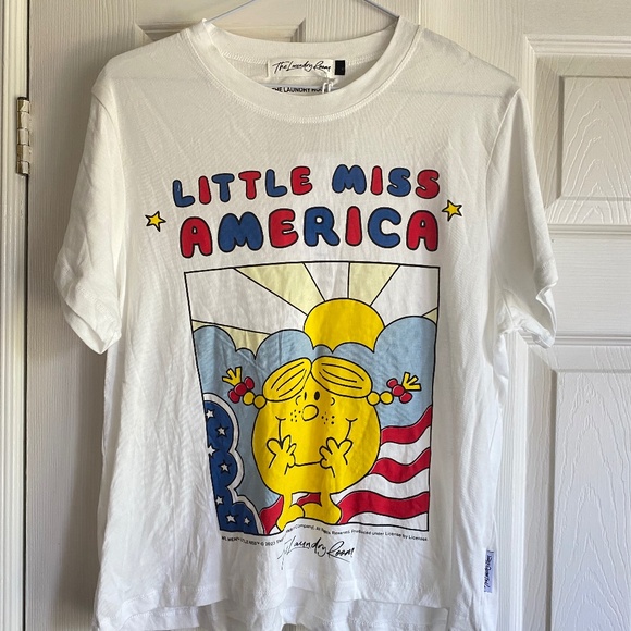 Little Miss Americano Tshirt size M - Picture 1 of 3